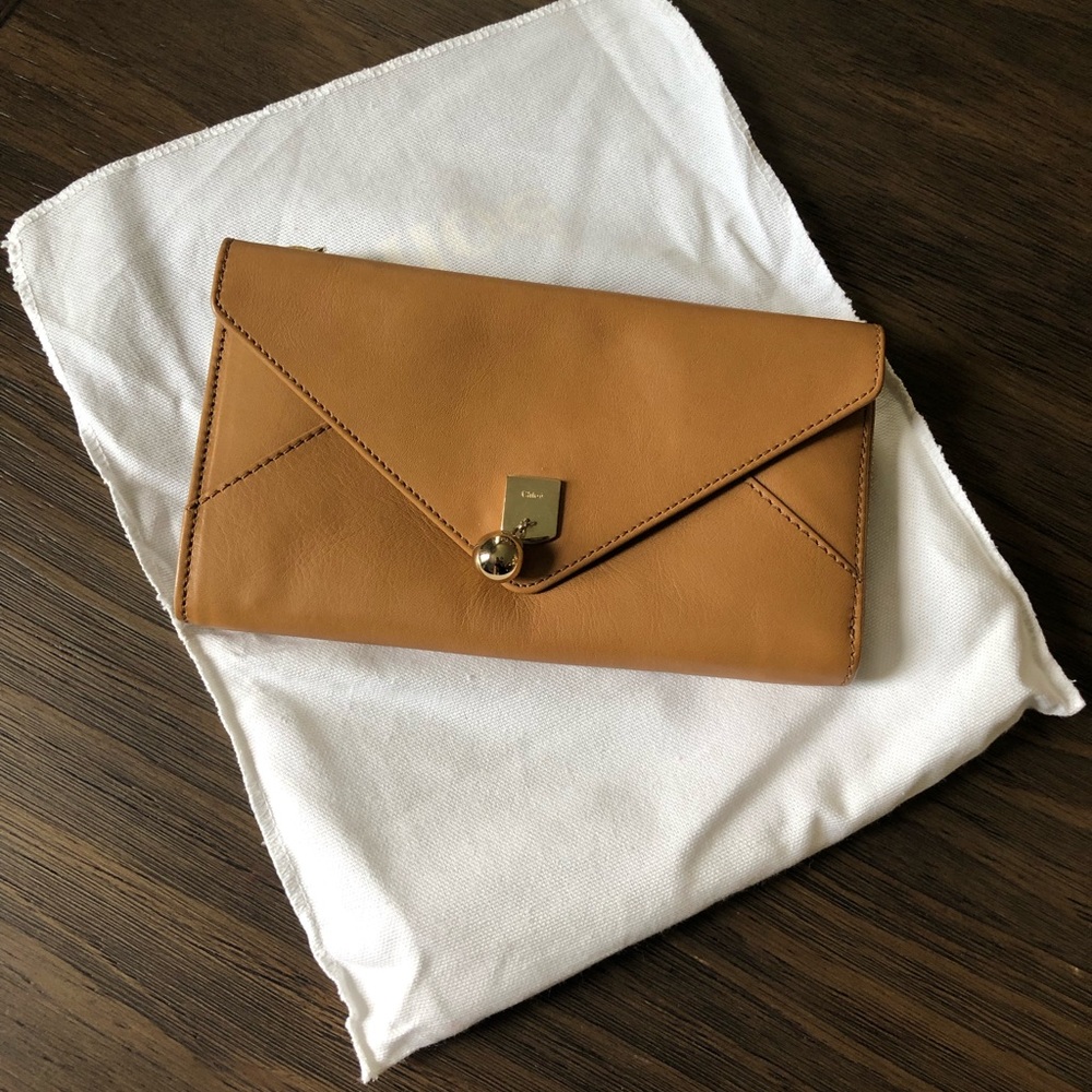 New with tags Chloe leather wallet